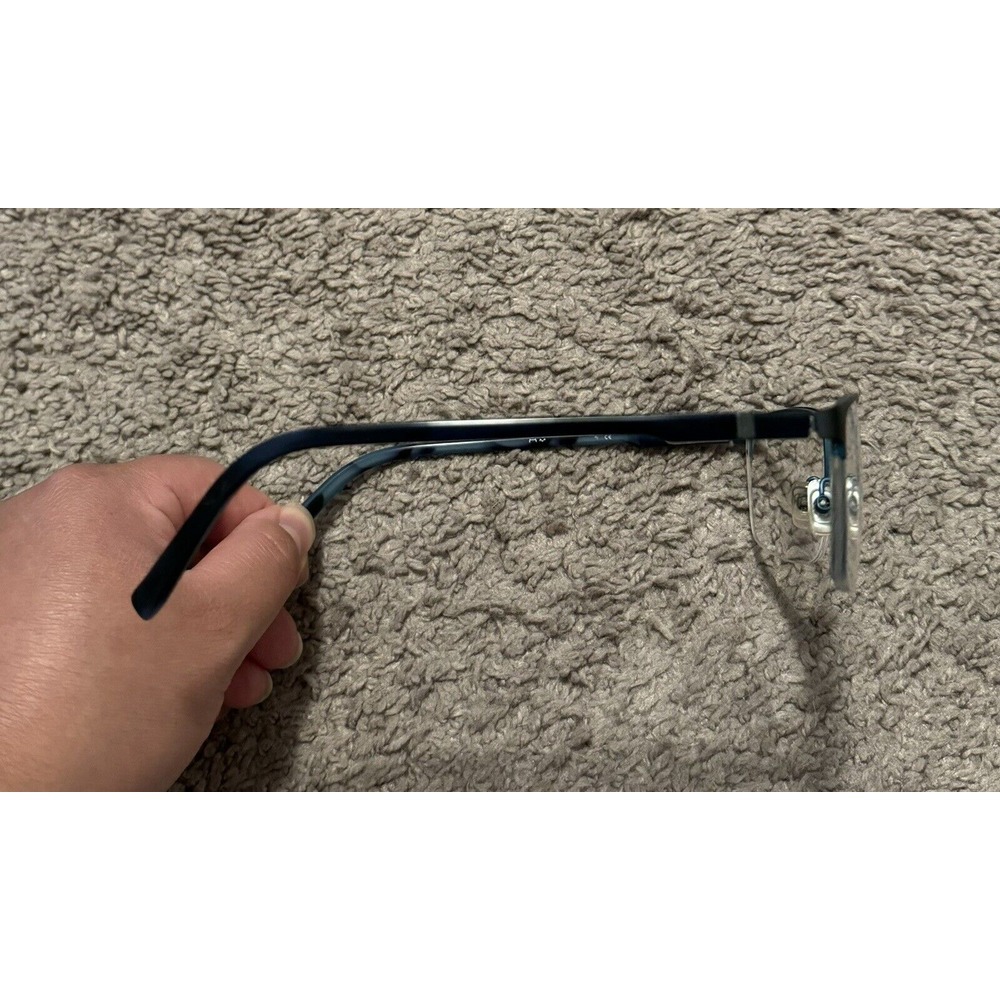 Oga Morel France Eyeglasses Frames‎ 10110O GB13 Blue Black - Picture 6 of 12